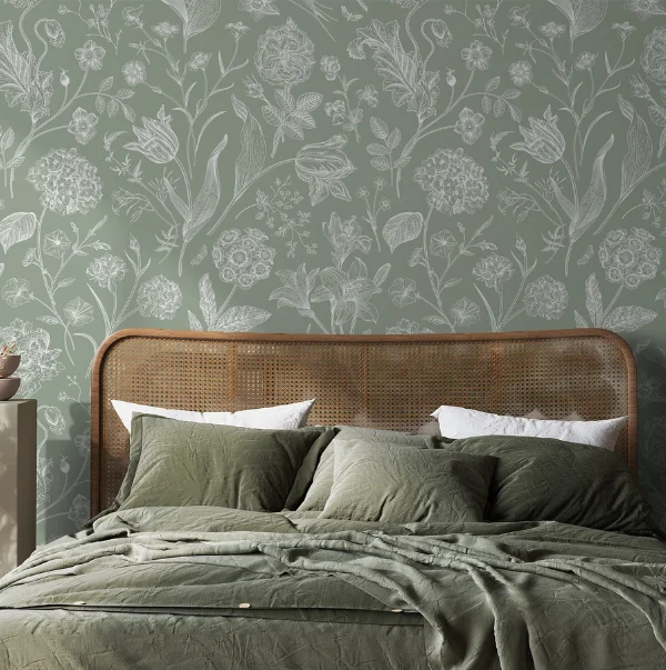 Bedroom Peel & Stick Removable Wallpaper in Dubai