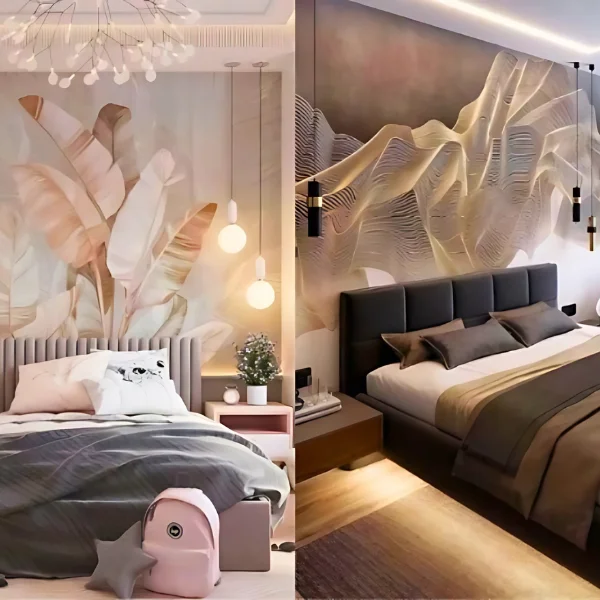 Inspiring Bedroom Wallpaper For A Cozy Retreat in Dubai
