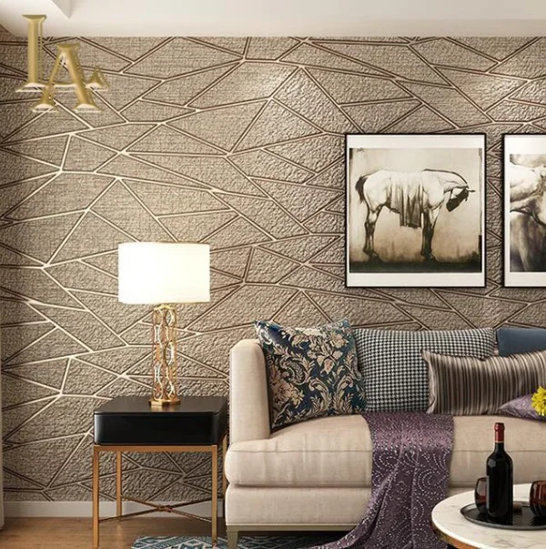 Textured Luxury Wall Design in Dubai