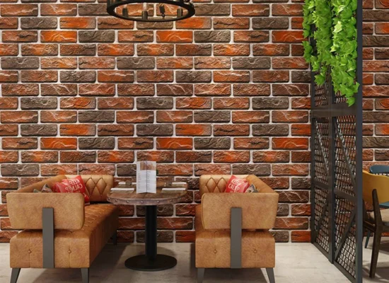 Vintage Exposed Brick Wall Wallpaper in Dubai