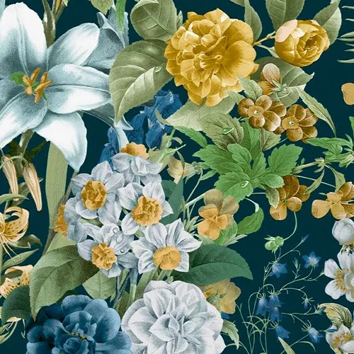 Floral wallpaper in Dubai