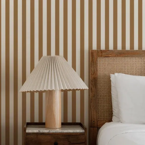 Minimalist Striped Wallpaper Ideas in Dubai